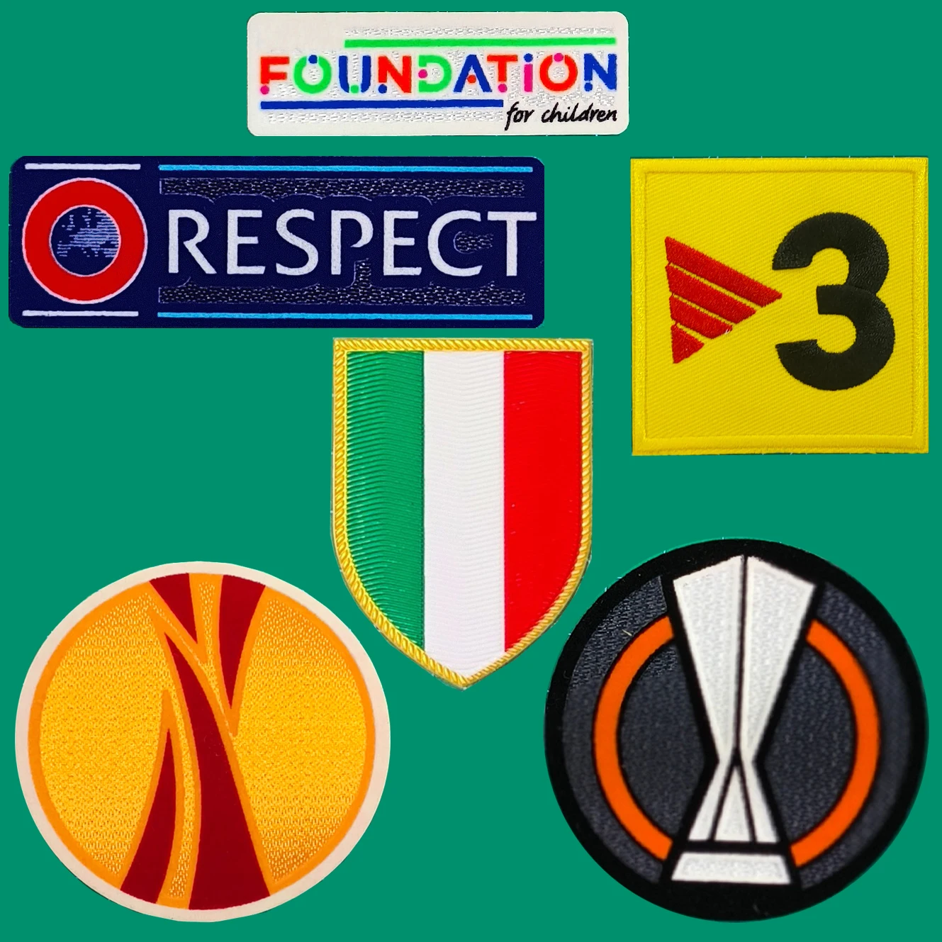 Respect Patch Heat Transfer Football Badge | Iron On Soccer Jersey Patches RSL 6 Cup 2021-2024