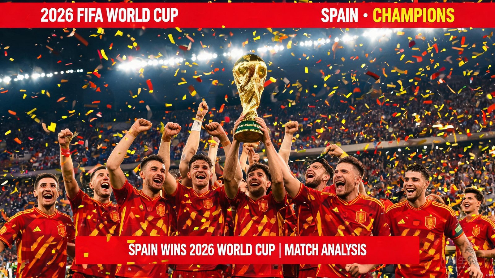 Spain World Cup 2026 celebration