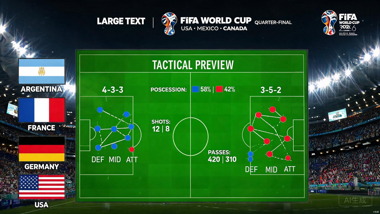 World Cup 2026 quarter-final tactical preview