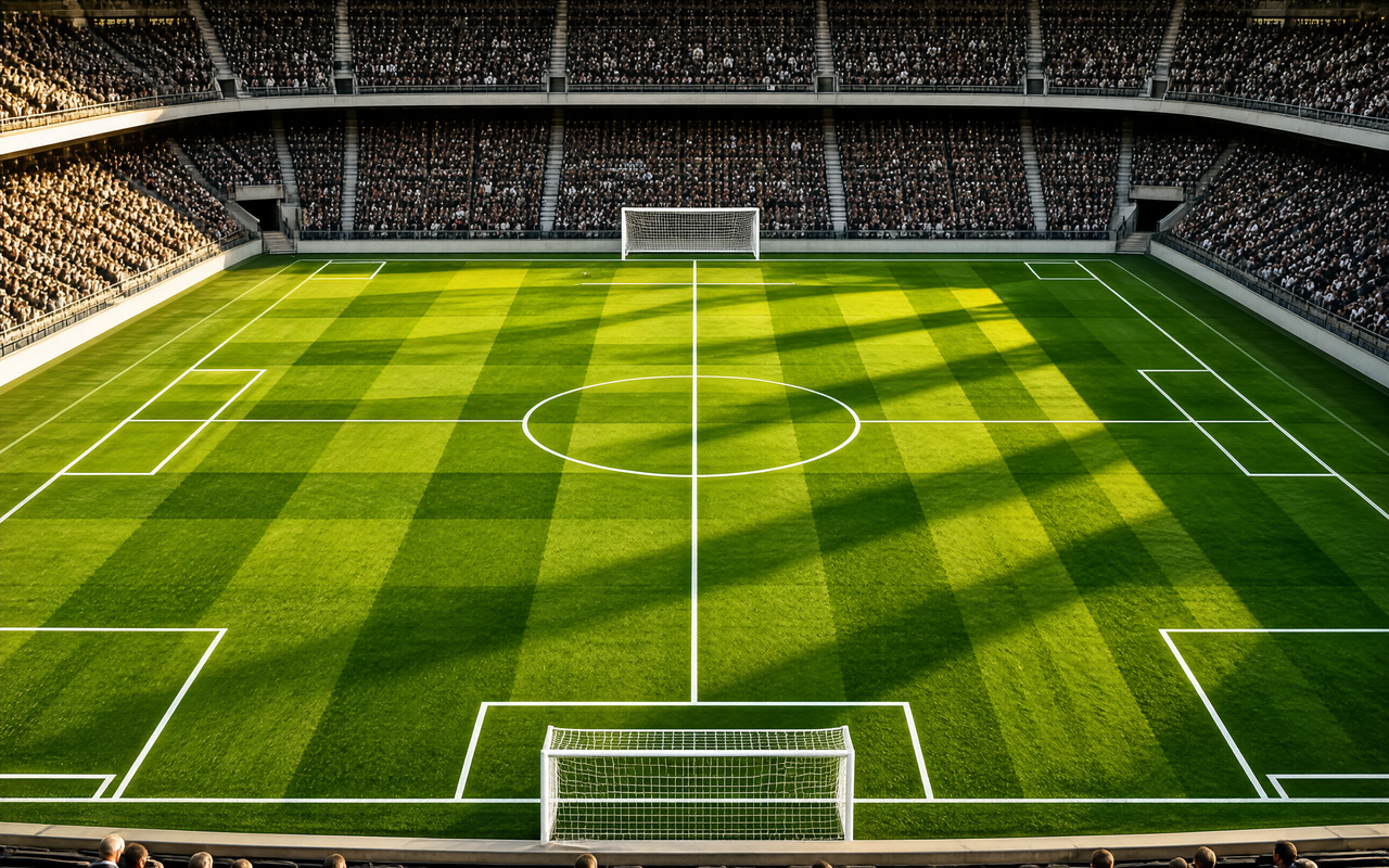 European football match preview illustration — FutebolAI Prediction Coverage: 302 Fixtures Tracked Across 6 Competitions